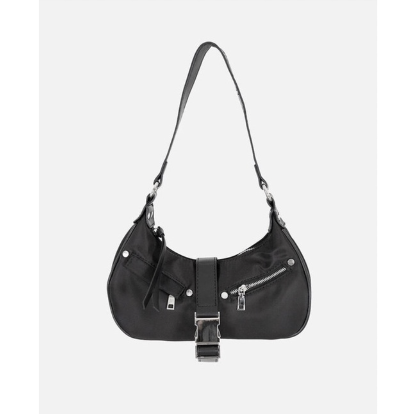 韓國 Raucohouse (SALE)  Y2K 金屬風格機車手拿包 金屬 機車包 手提包 手拿包 肩背包 小包