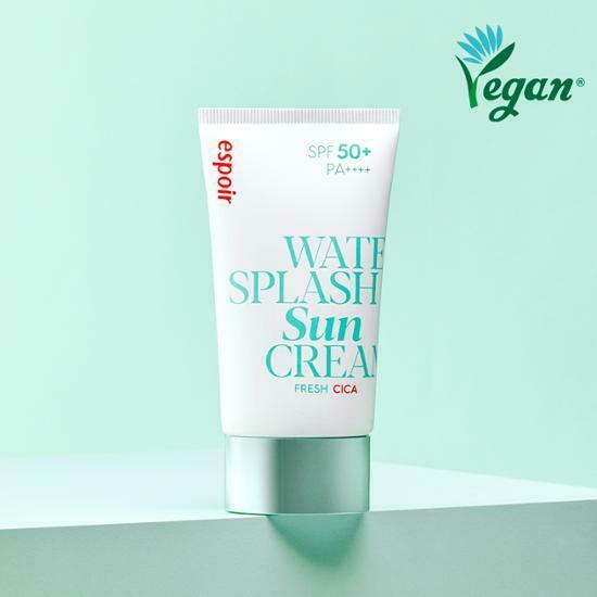 eSpoir Water Splash Sun Cream Fresh CICA SPF50+PA++++ 60ml