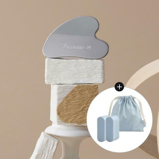 PICCASSO Curved Makeup Spatula [Olive Young Planning Set]