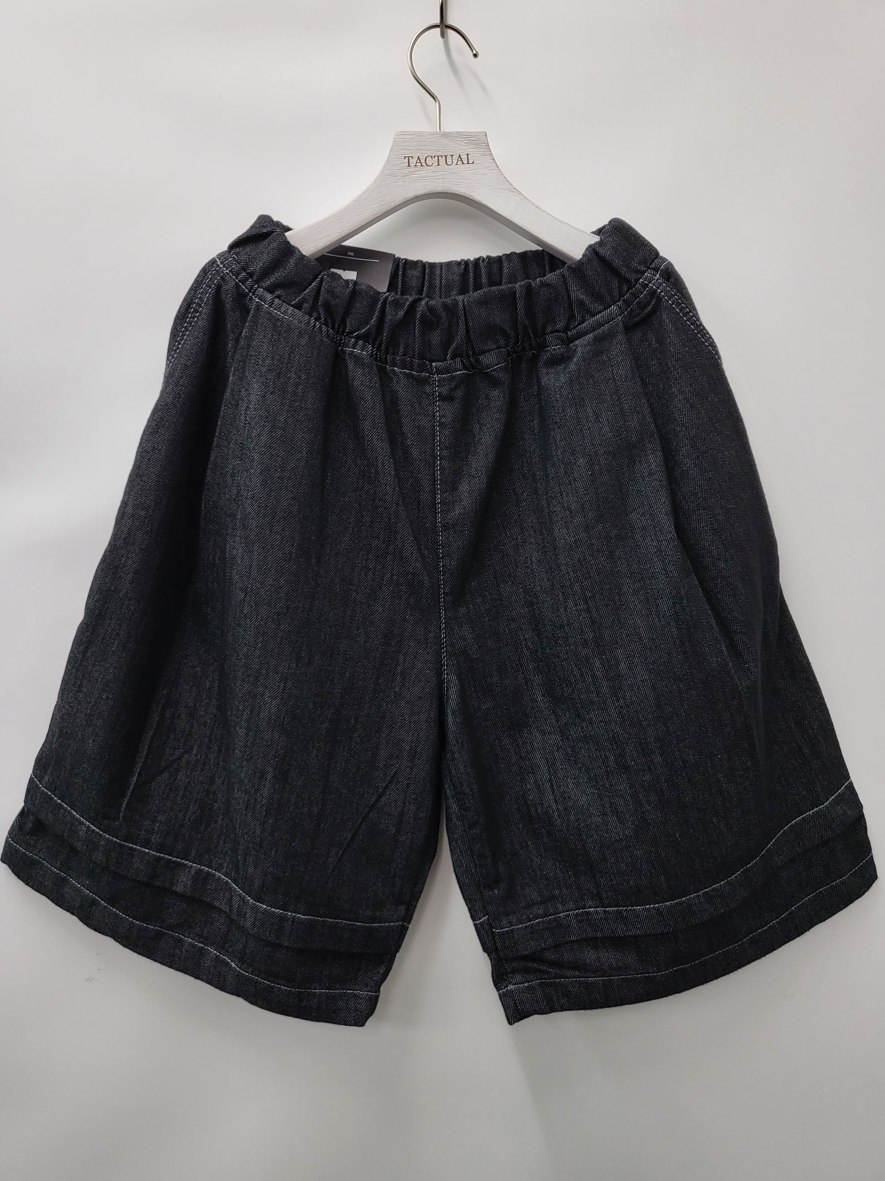 淨色牛仔短褲 P2545