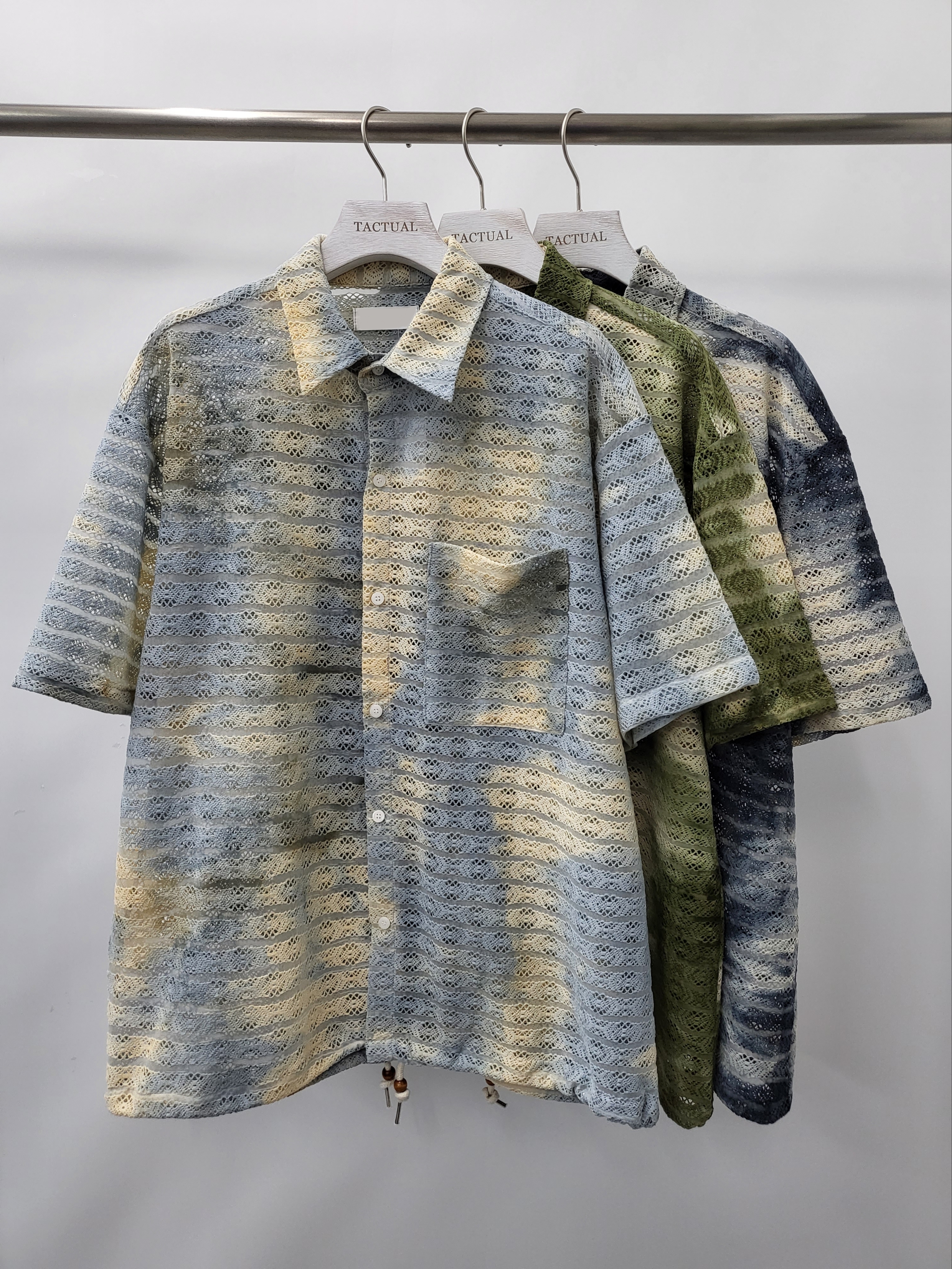 紮染可束腳短袖恤衫 S2127