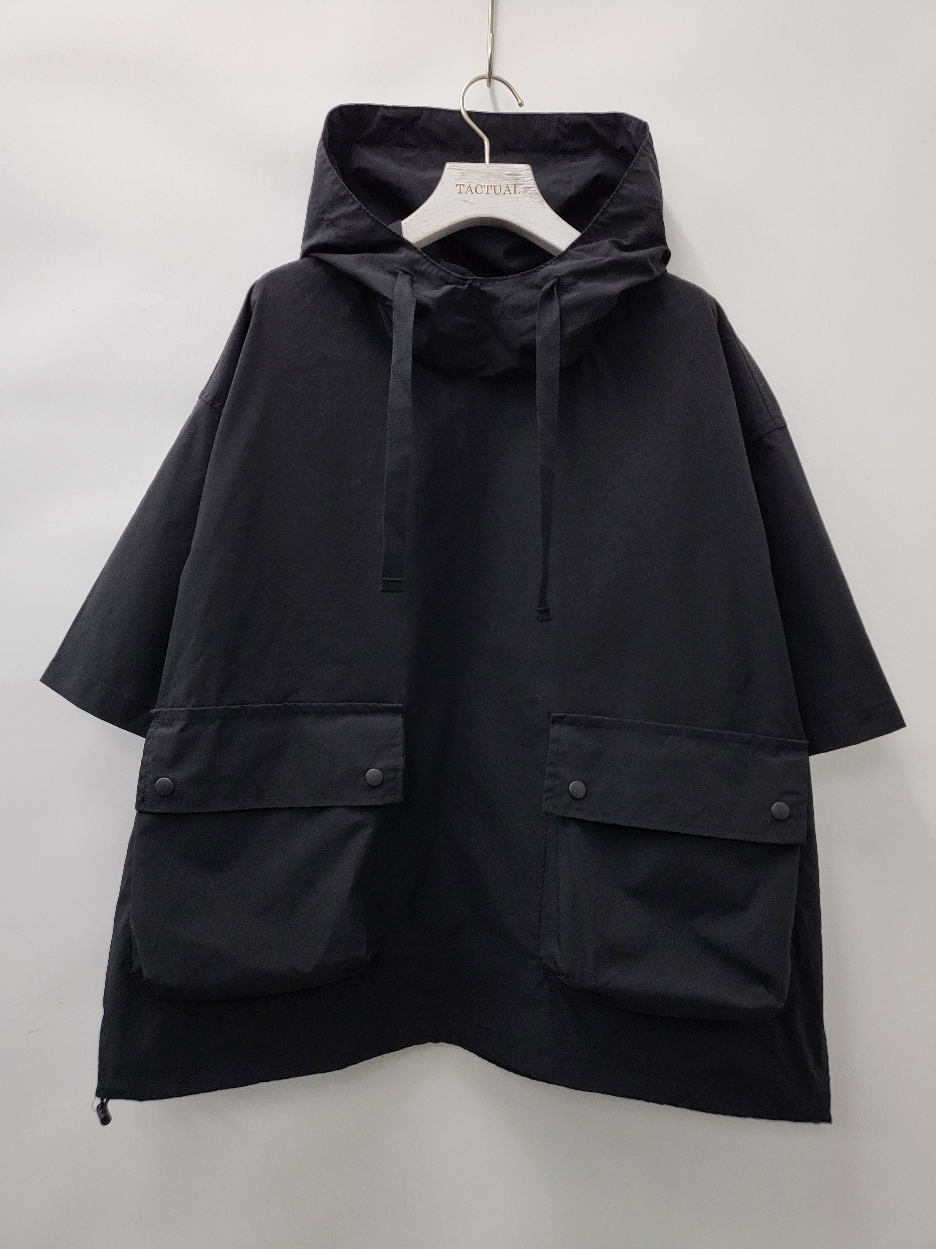 可束腳連帽短袖Tee  T5112