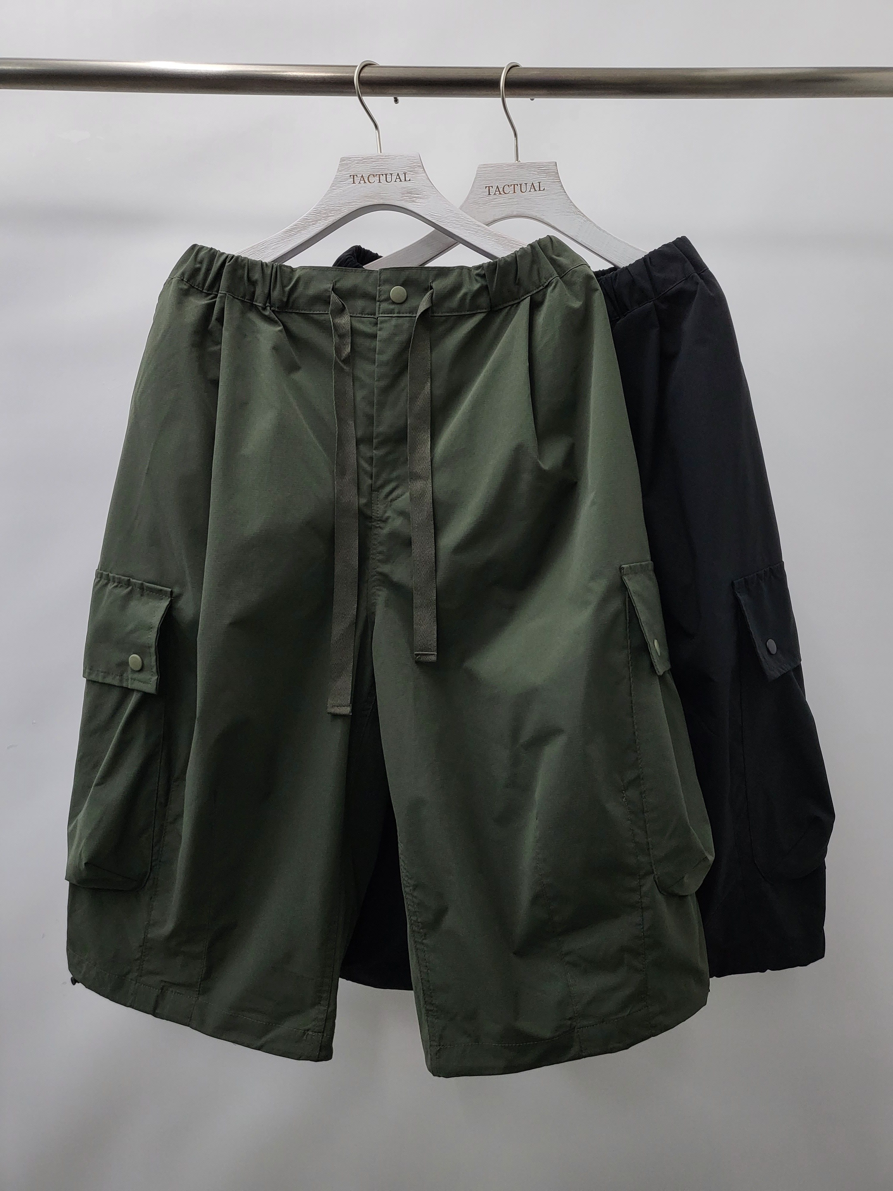 淨色工裝短褲 P2542