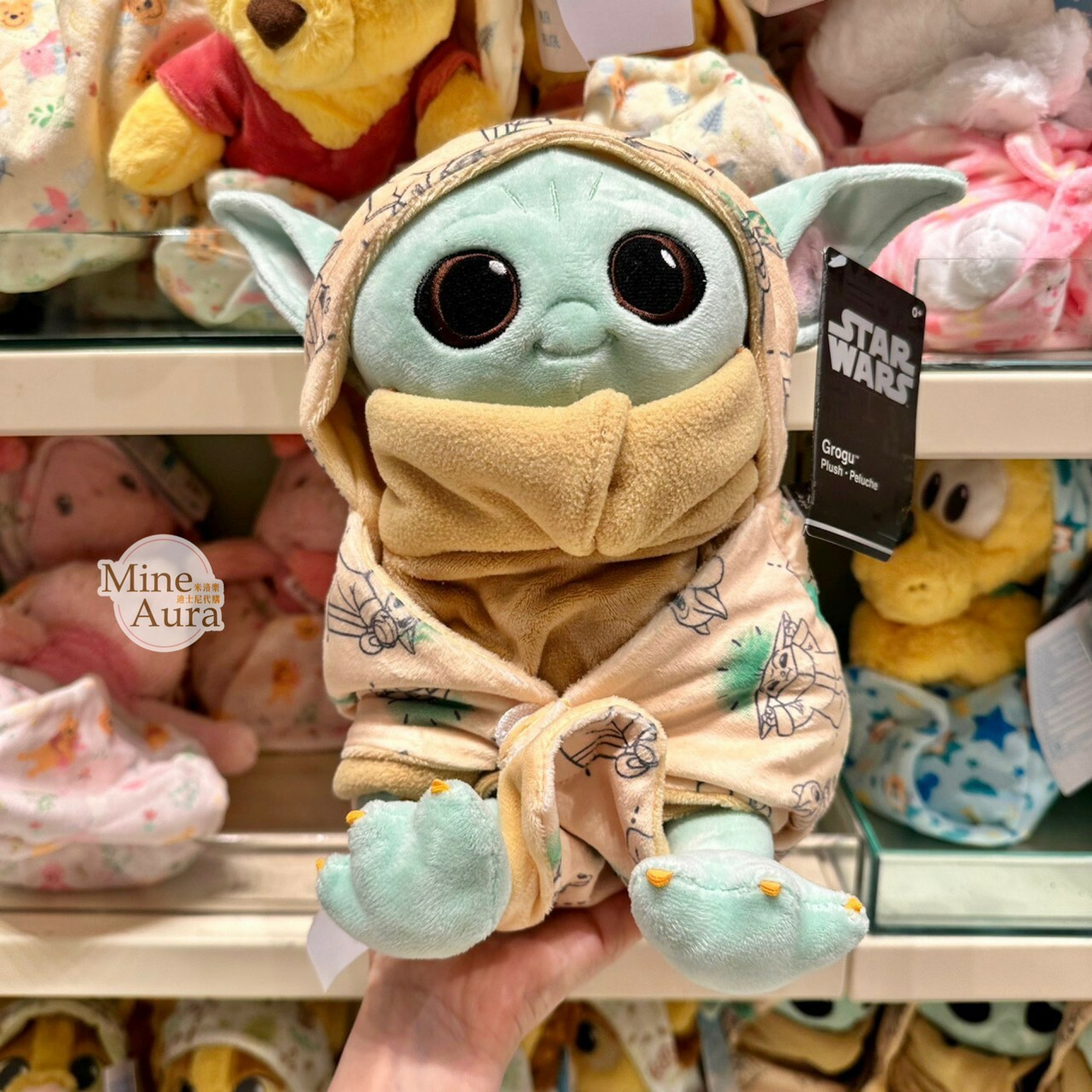 尤達 Yoda 寶寶 包巾 娃娃 玩偶 星際大戰 Star Wars -香港迪士尼樂園
