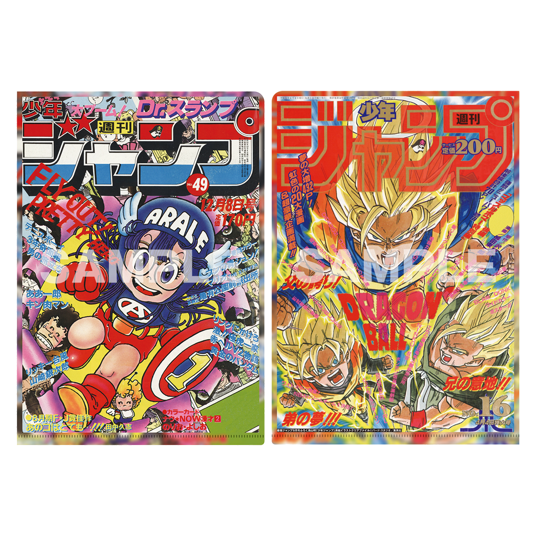 Weekly Shonen Jump Cover B6 Clear File (A)
