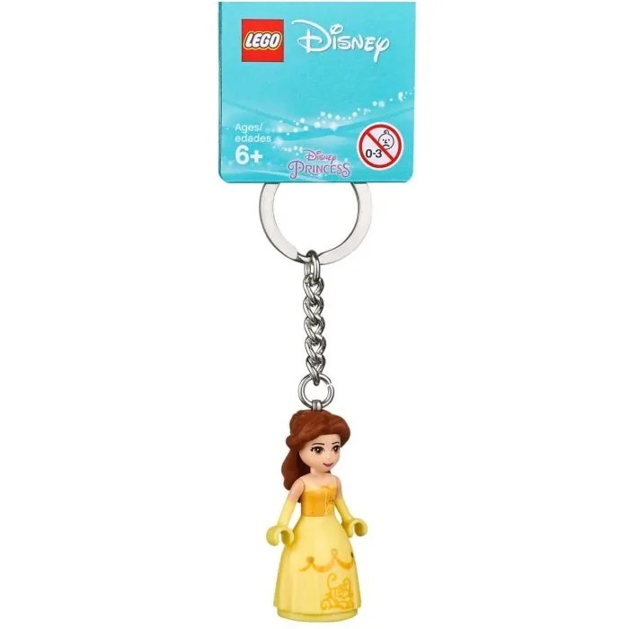 [飛米樂高積木專賣店] 853782 LEGO 迪士尼公主 貝兒 鑰匙圈