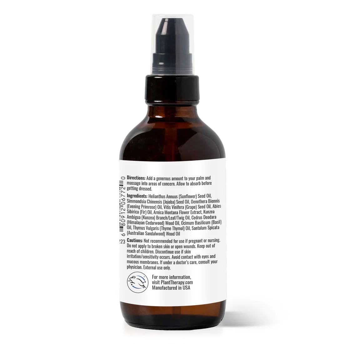 Plant Therapy 山金車舒壓身體按摩油 4 oz
