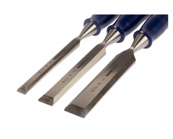 "IRWIN"M444 套裝基本型藍柄木工鑿