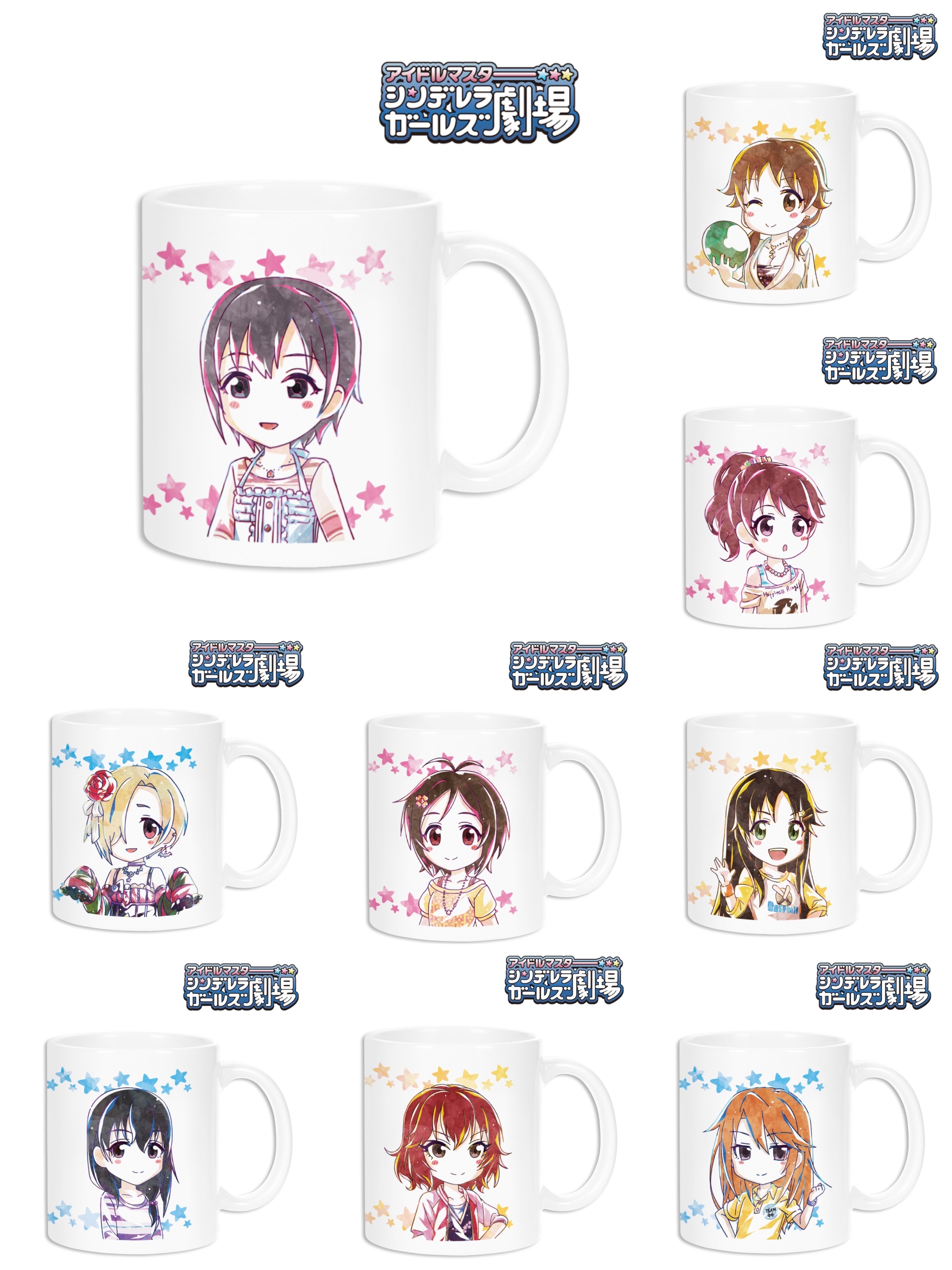 預訂2023/11月 アイドルマスター シンデレラガールズ劇場 Ani-Art 馬克杯（全9種）
