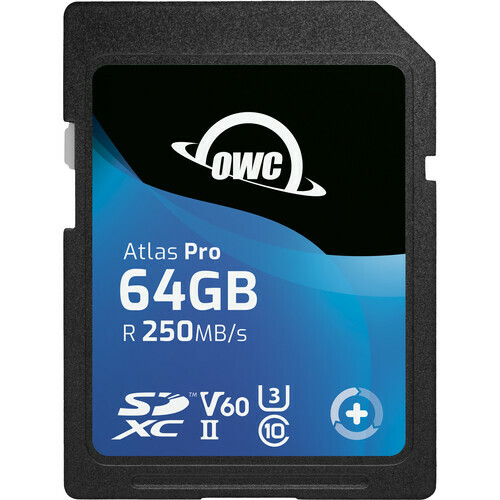 OWC Atlas Pro UHS-II SDXC V60 Memory Card