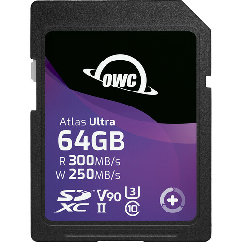 OWC Atlas Ultra UHS-II SDXC V90 Memory Card