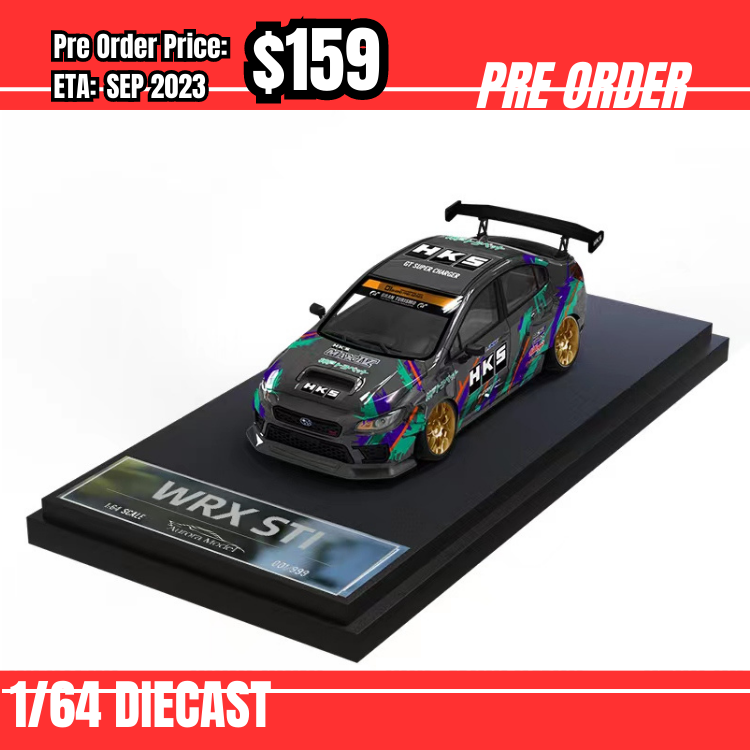 PO-$159 * Time Micro * 1:64 WRX STI HKS [05/08]