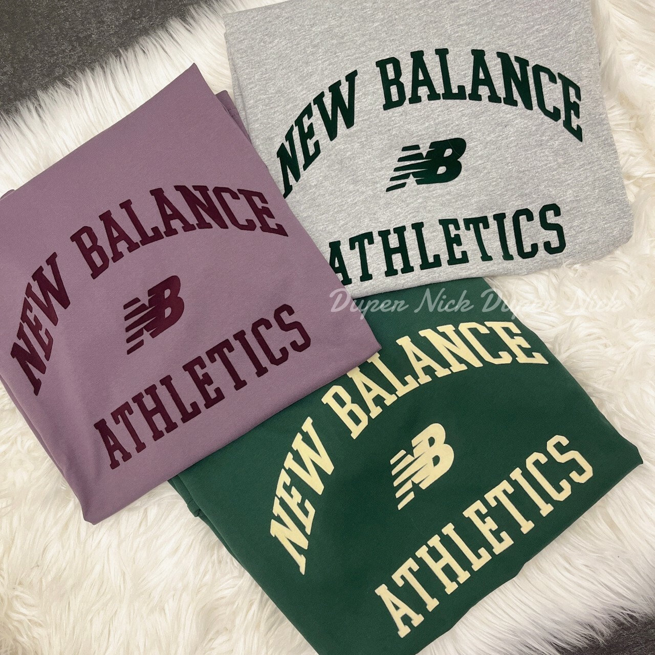 New Balance 英文字母LOGO短TEE (IU著用款)