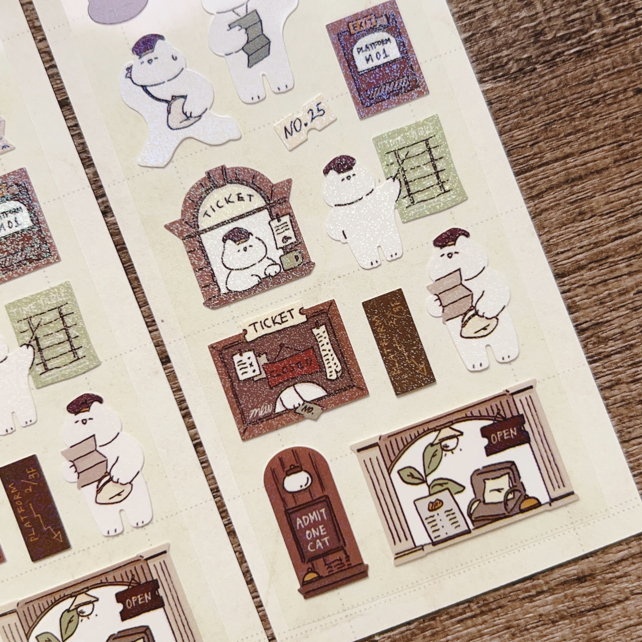 Mewmewbeam | 站務員貓貓 貼紙 (3007)