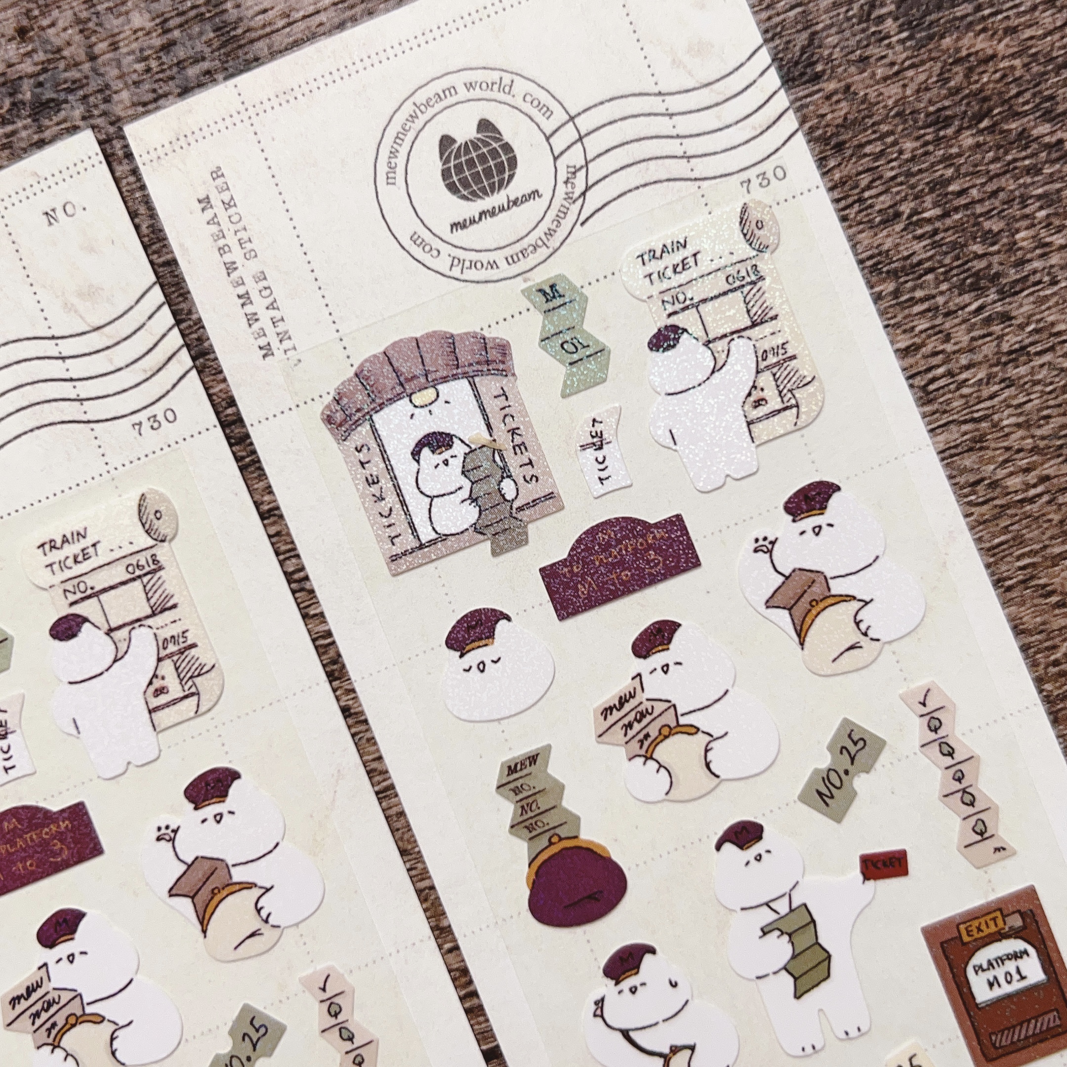 Mewmewbeam | 站務員貓貓 貼紙 (3007)