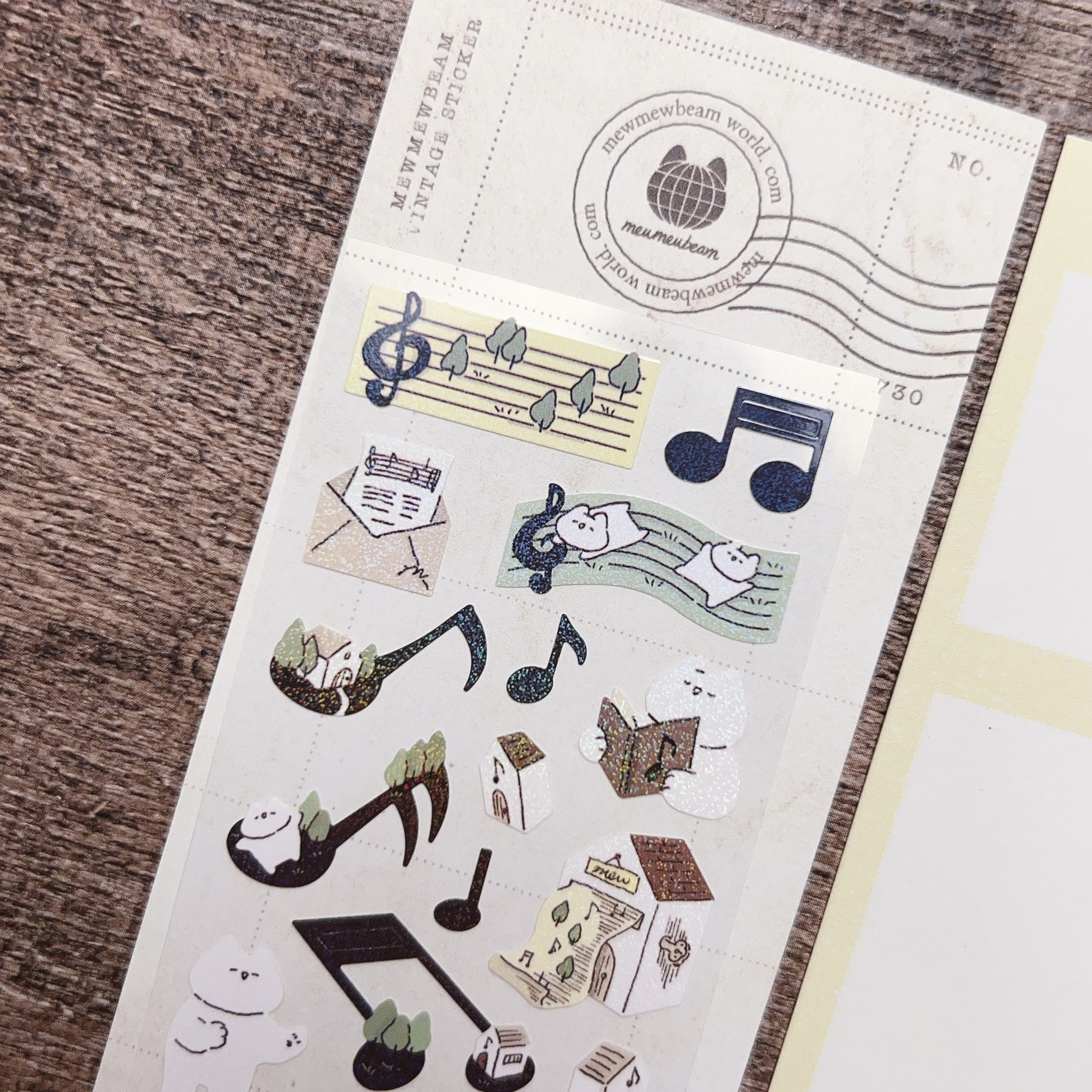 Mewmewbeam | 森林之歌 貼紙 (2027)