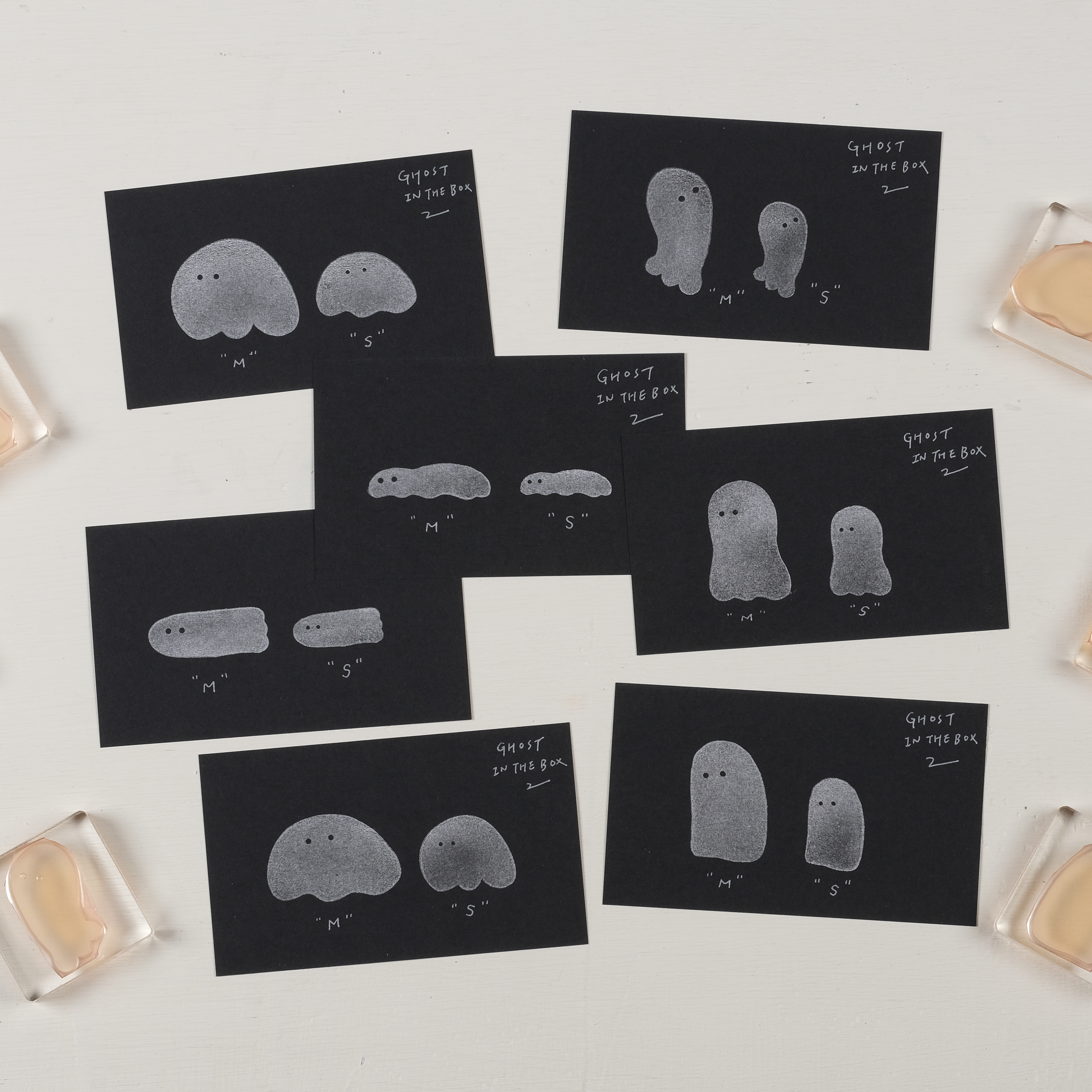 不明物體 膠版印章 第二彈｜一分之一工作室 臺灣