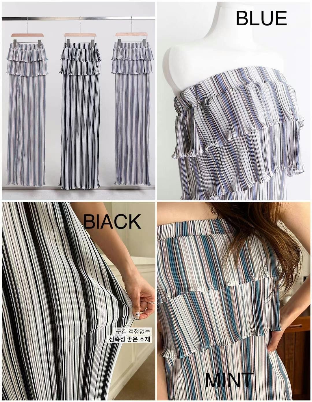 DR23S0815 間紋連身裙