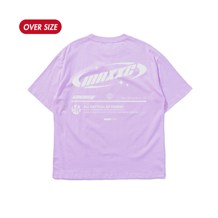 XCTRL 星際亮點短T-淡紫