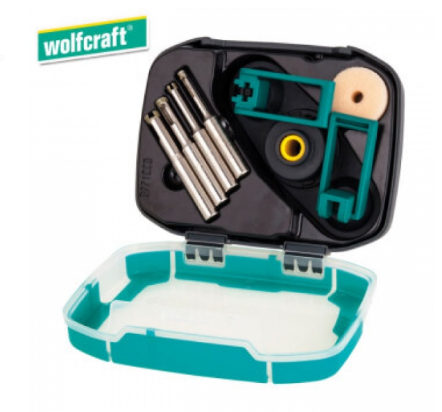 德國"WOLFCRAFT" 瓷磚定位器套裝 (跟5,6,8,10mm令梳)