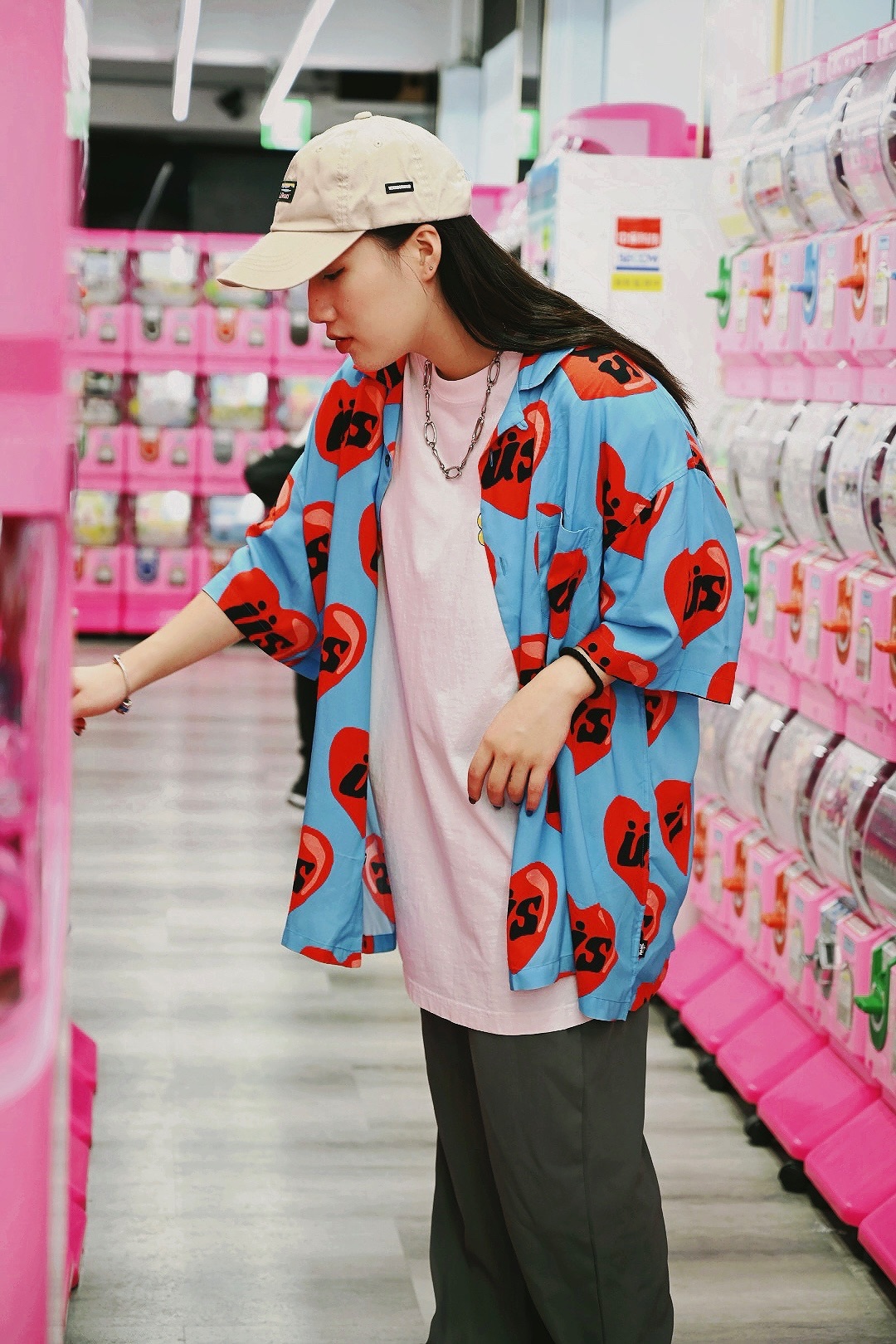 <快速出貨> STUSSY x CPFM 滿版愛心襯衫