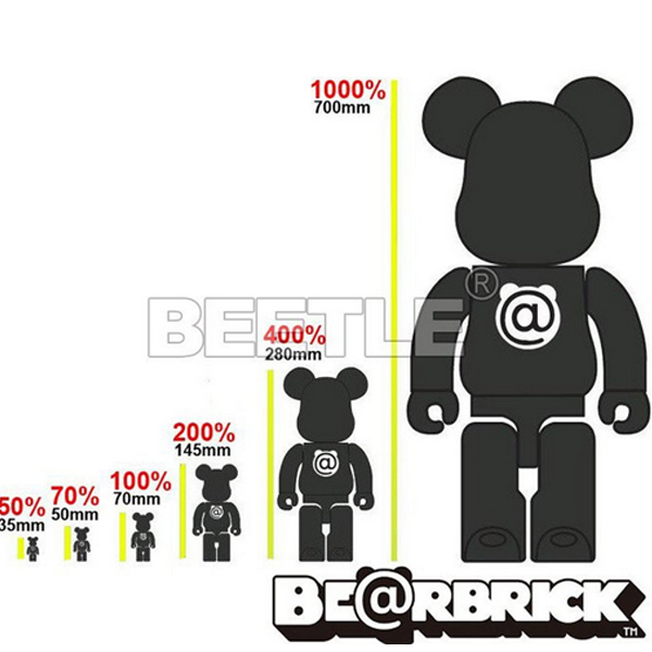 BEETLE BE@RBRICK 自由女神STATUE OF LIBERTY 美國庫柏力克熊100% 4