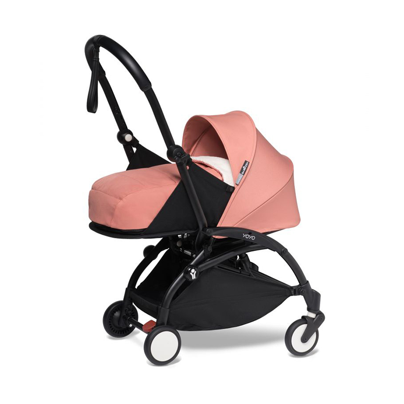 BABYZEN YOYO 0+推車組合(黑色車架)