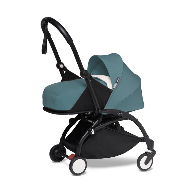 BABYZEN YOYO 0+推車組合(黑色車架)