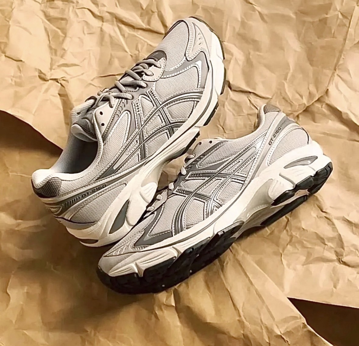 【APAIR】預購 Asics GT-2160 Y2K 千囍年 復古跑鞋 銀灰 1203A320-020