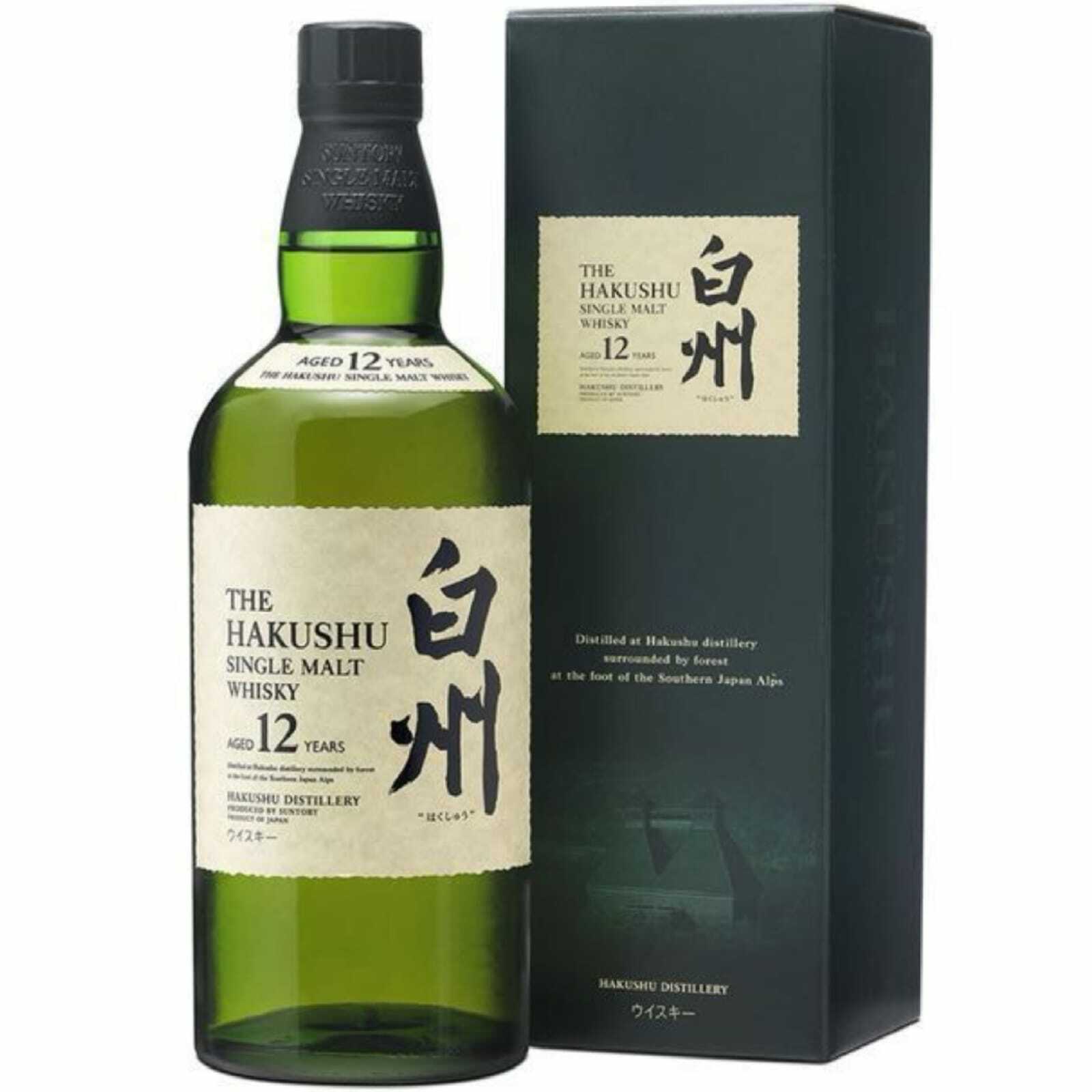 白州  Hakushu 12 Years Single Malt (700ml)
