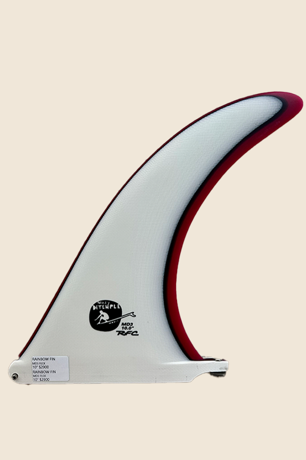 Rainbow Fin - MD3 Flex 10吋 衝浪中舵 (多款顏色)