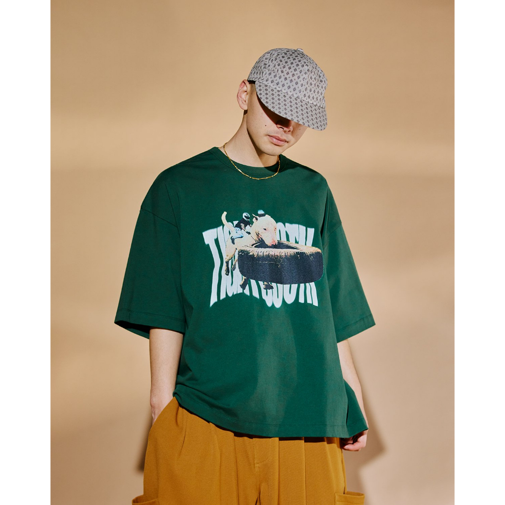 2023SS TIGHTBOOTH BITE IT T-SHIRT 短T 寬鬆 騎狗 輪胎 現貨