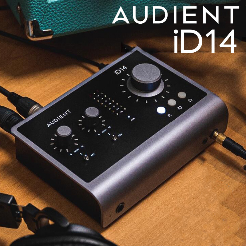 Audient iD14 10in/4out USB 錄音介面 公司貨享保固