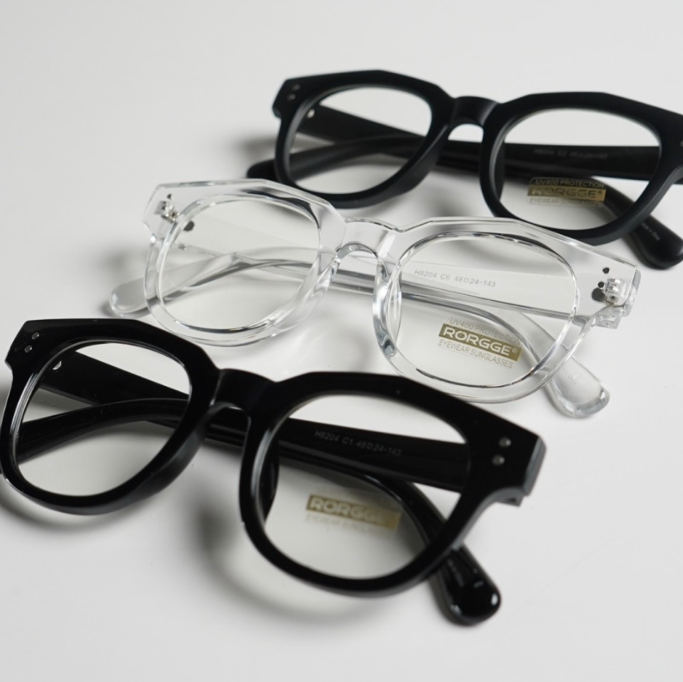 🇰🇷韓國 JIN UNIVERSAL G07 菱角平光造型鏡框 造型鏡框 日系 搭配（3 COLOR）