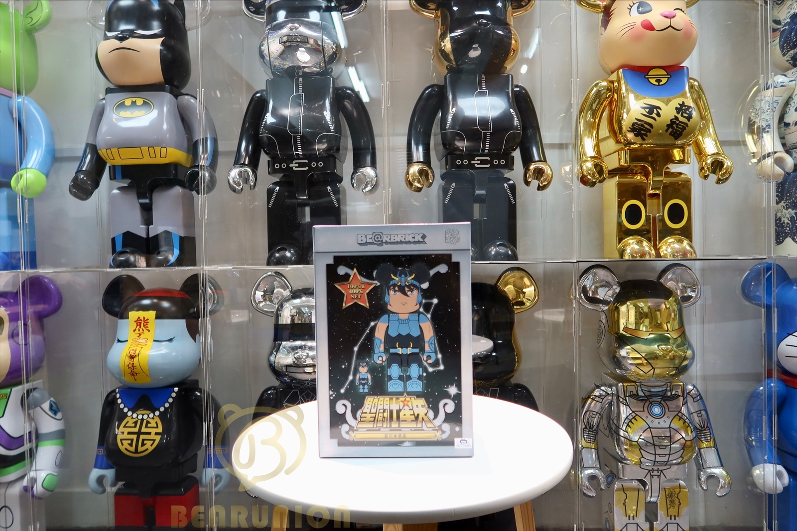 Bearbrick 400% 100% 紫龍