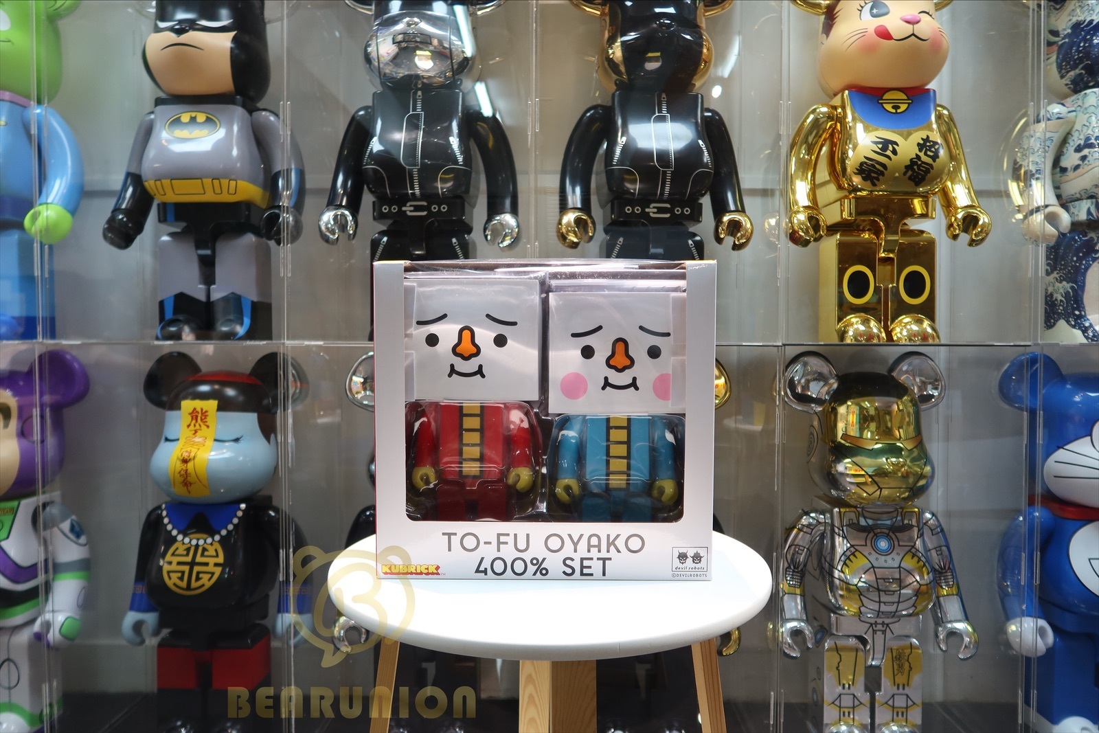 BEARBRICK 400% TOFU OYAKO 400% SET OF 2