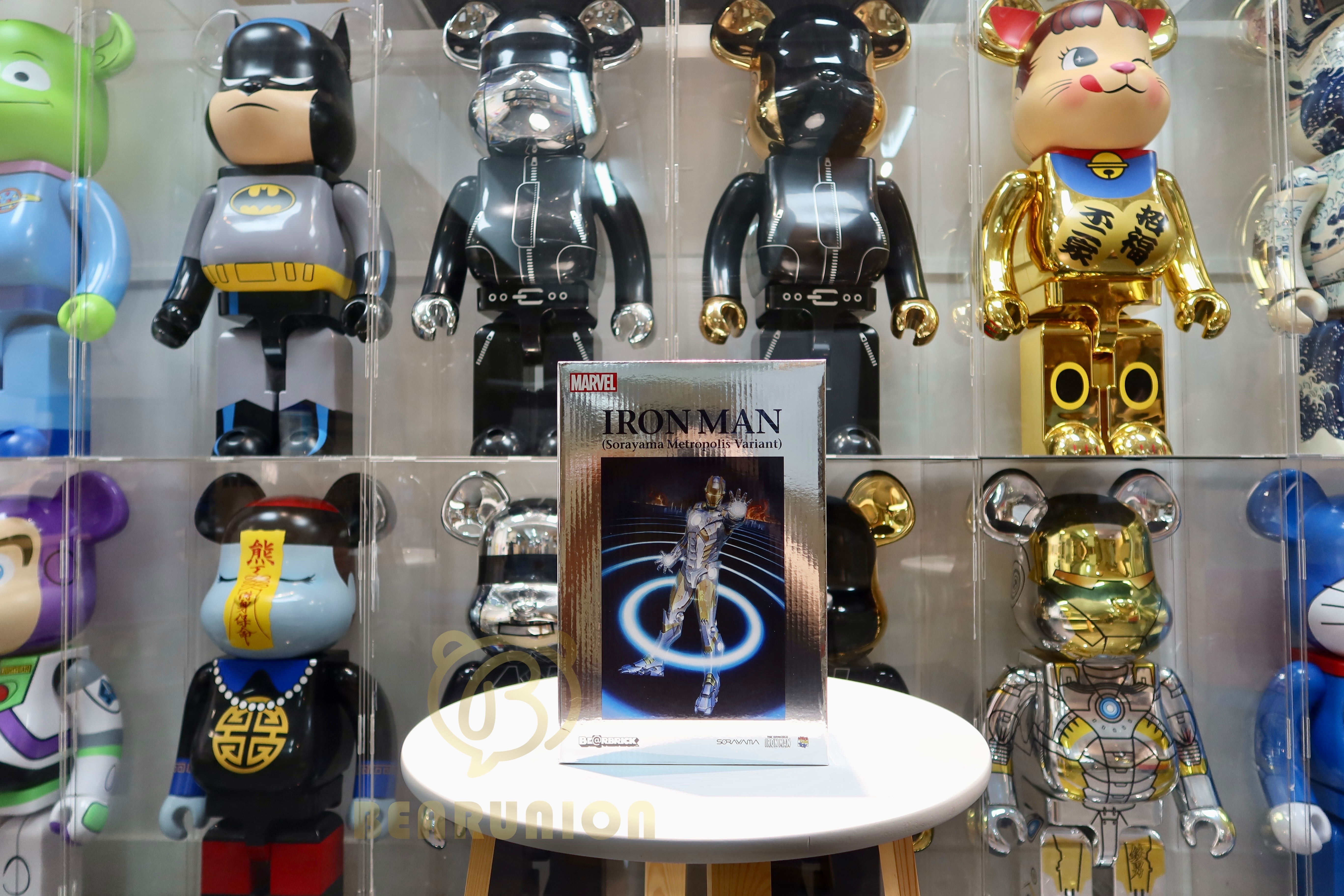 🥇現貨🥇Bearbrick 400% 100% IRONMAN SORAYAMA
