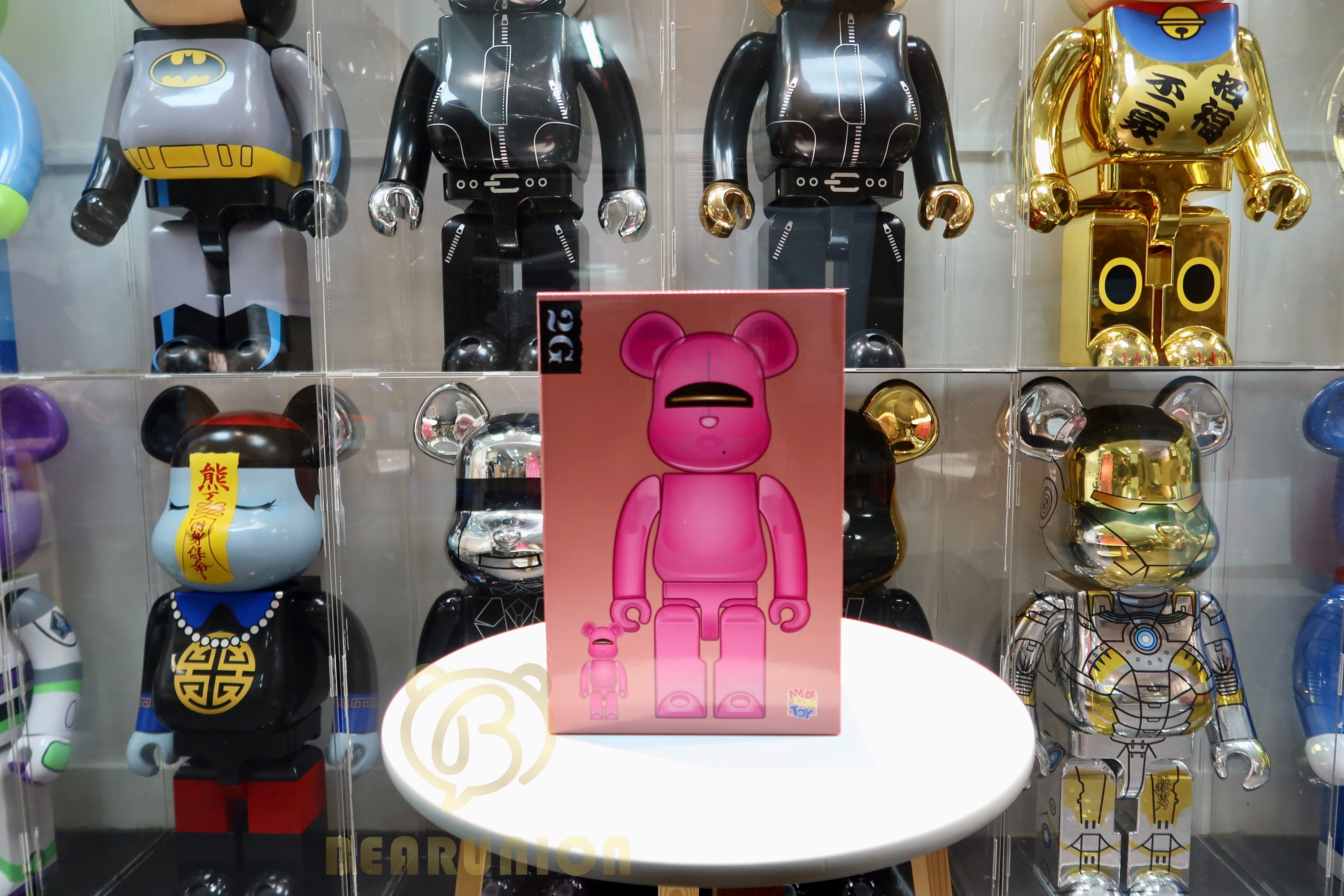 SORAYAMA×2G PINK GOLD Ver. 100% & 400% / 1000% Be@rBrick
