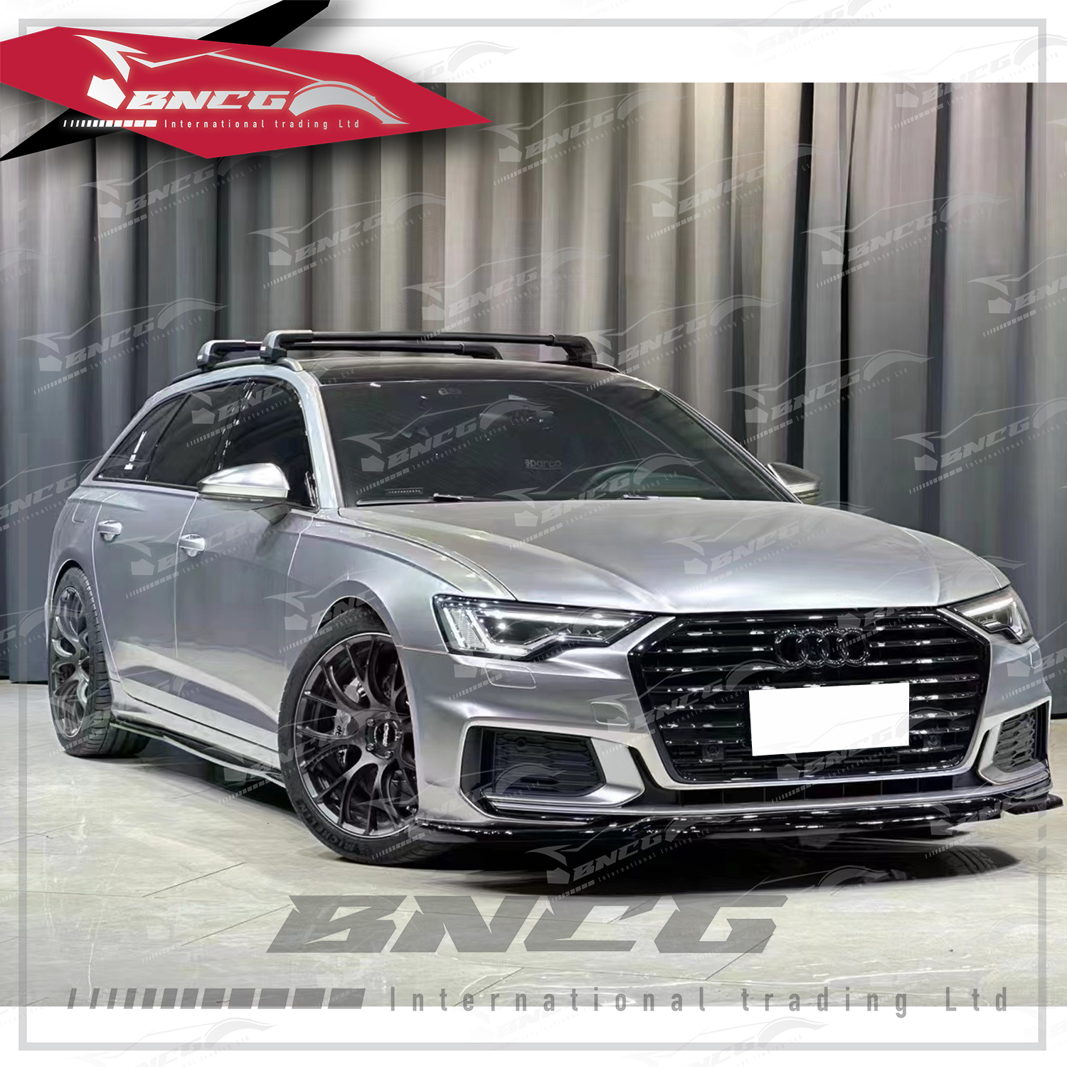 奧迪 Audi A6 Avant C8 19-20年式 空力套件 MAXTON款 前下巴 側裙 後下巴 後包角 頂翼 尾飾管