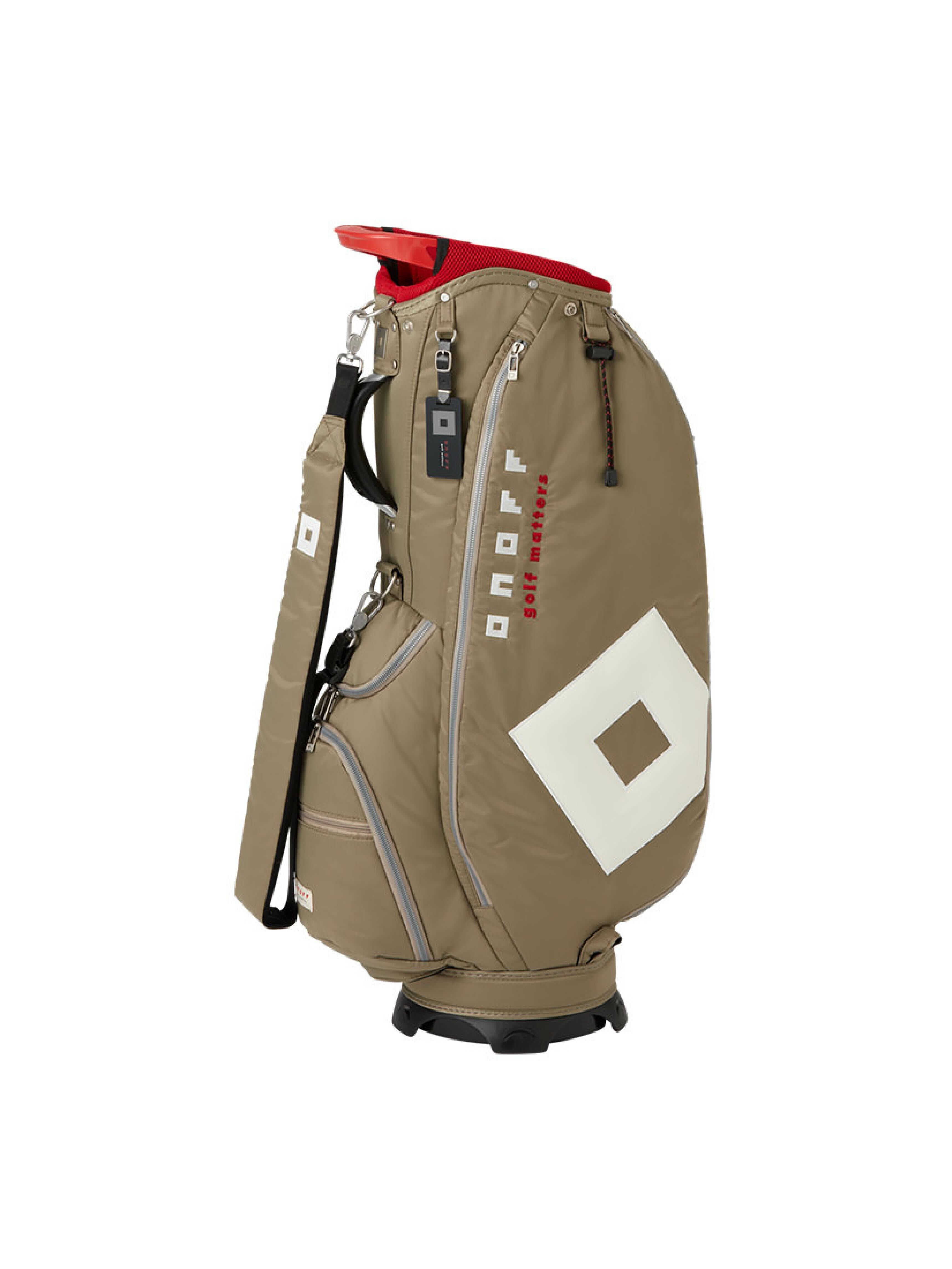 20-60代 人気ファッションブランド 新品 サンド OB0324 張る スタンド キャディバッグ オノフ ONOFF ゴルフバッグ・キャディバッグ