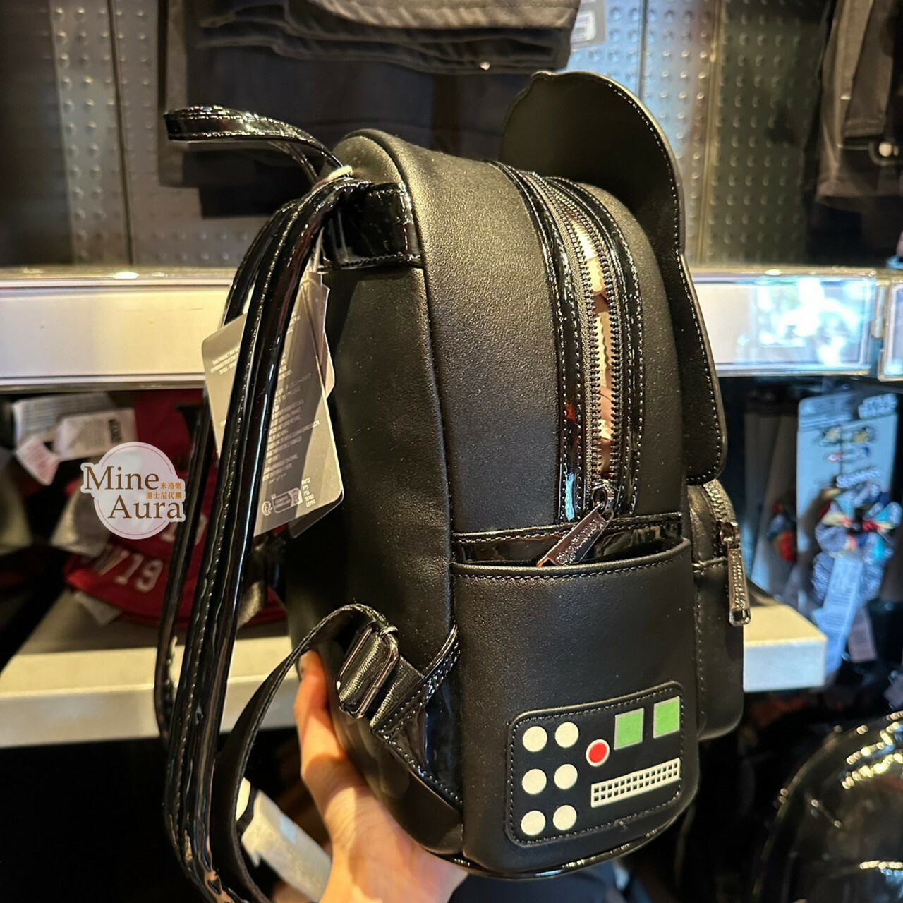 黑武士 達斯維達 Darth Vader 造型 後背包 星際大戰 Star Wars -香港迪士尼樂園