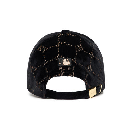 MLB MONOGRAM VELVET BALL CAP