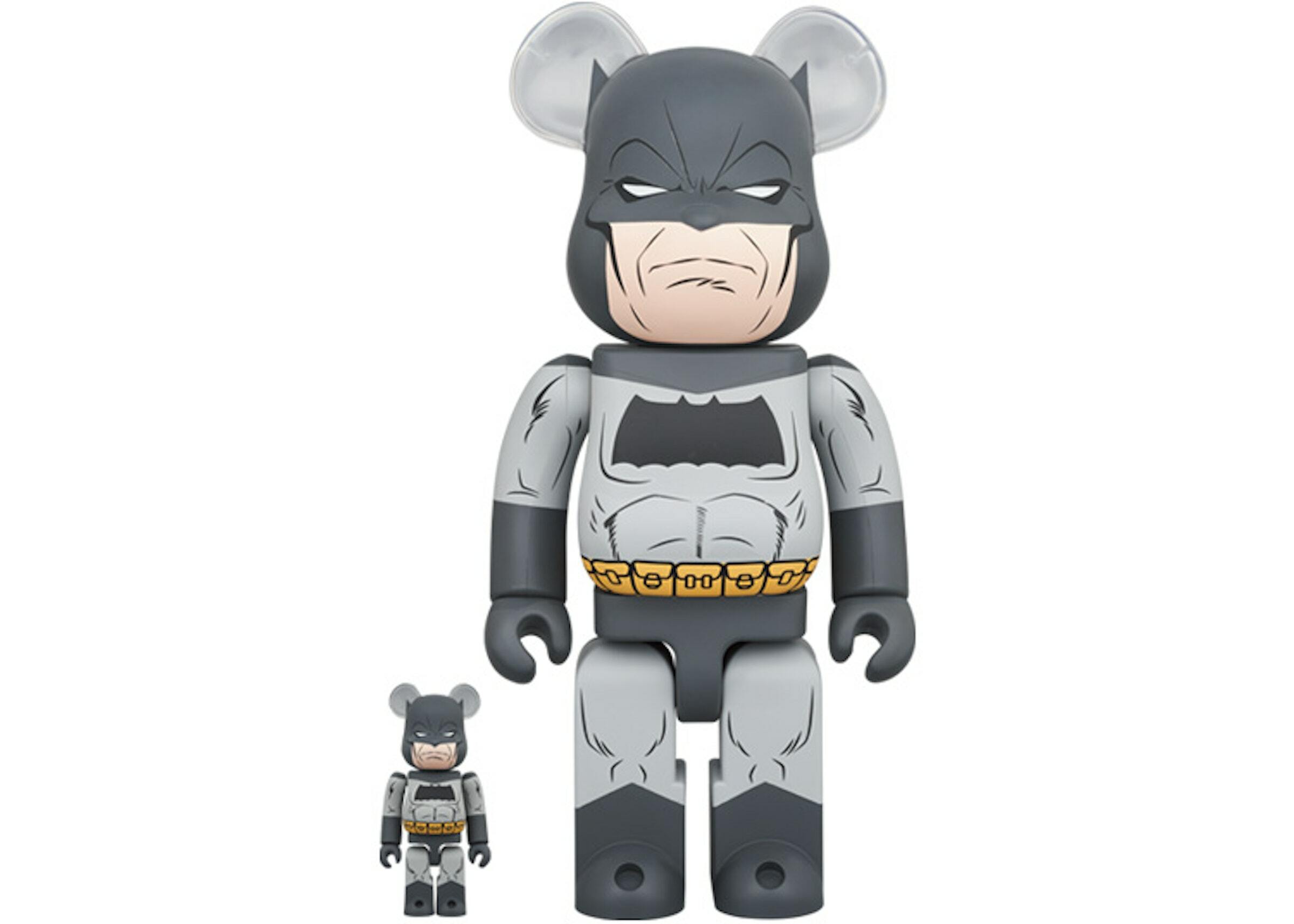 BE@RBRICK BATMAN THE DARK KNIGHT RETURNS 100% & 400% SET