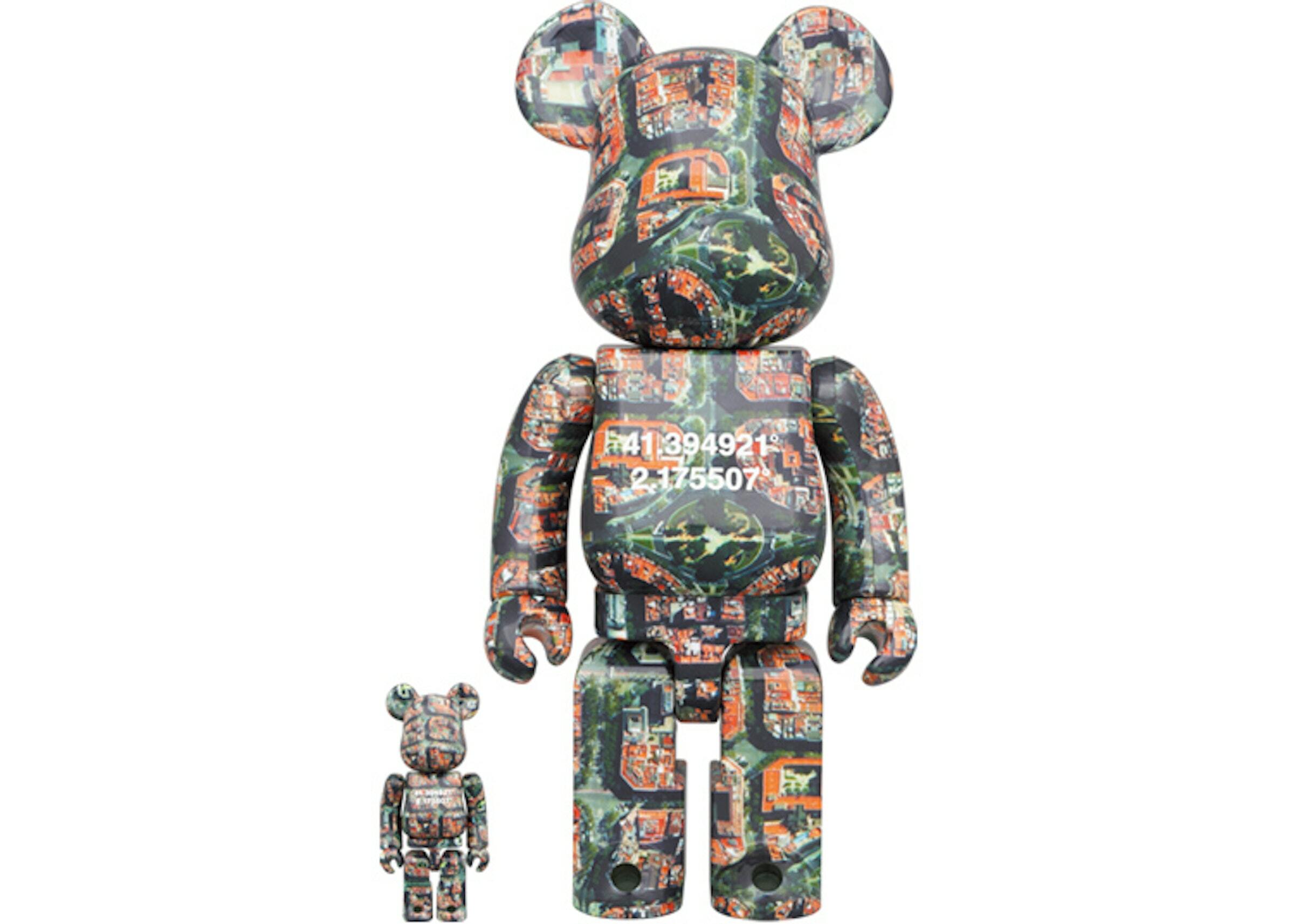 BE@RBRICK BENJAMIN GRANT (OVERVIEW) BARCELONA 100% & 400% SET