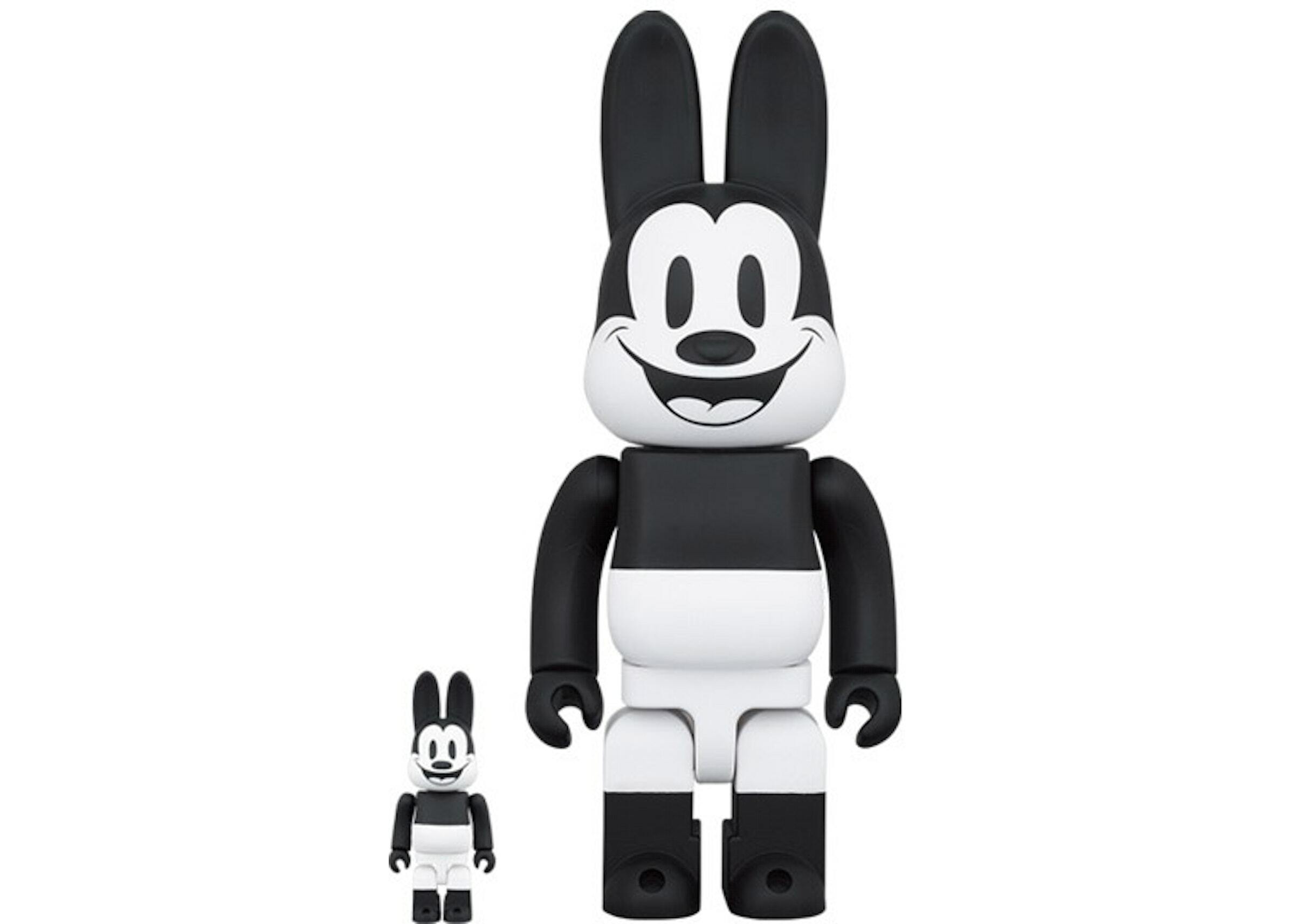BE@RBRICK RABBRICK X DISNEY OSWALD THE LUCKY RABBIT 100% & 400% SET