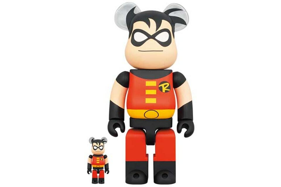 BE@RBRICK DC ROBIN (THE NEW BATMAN ADVENTURES) 100% & 400% SET