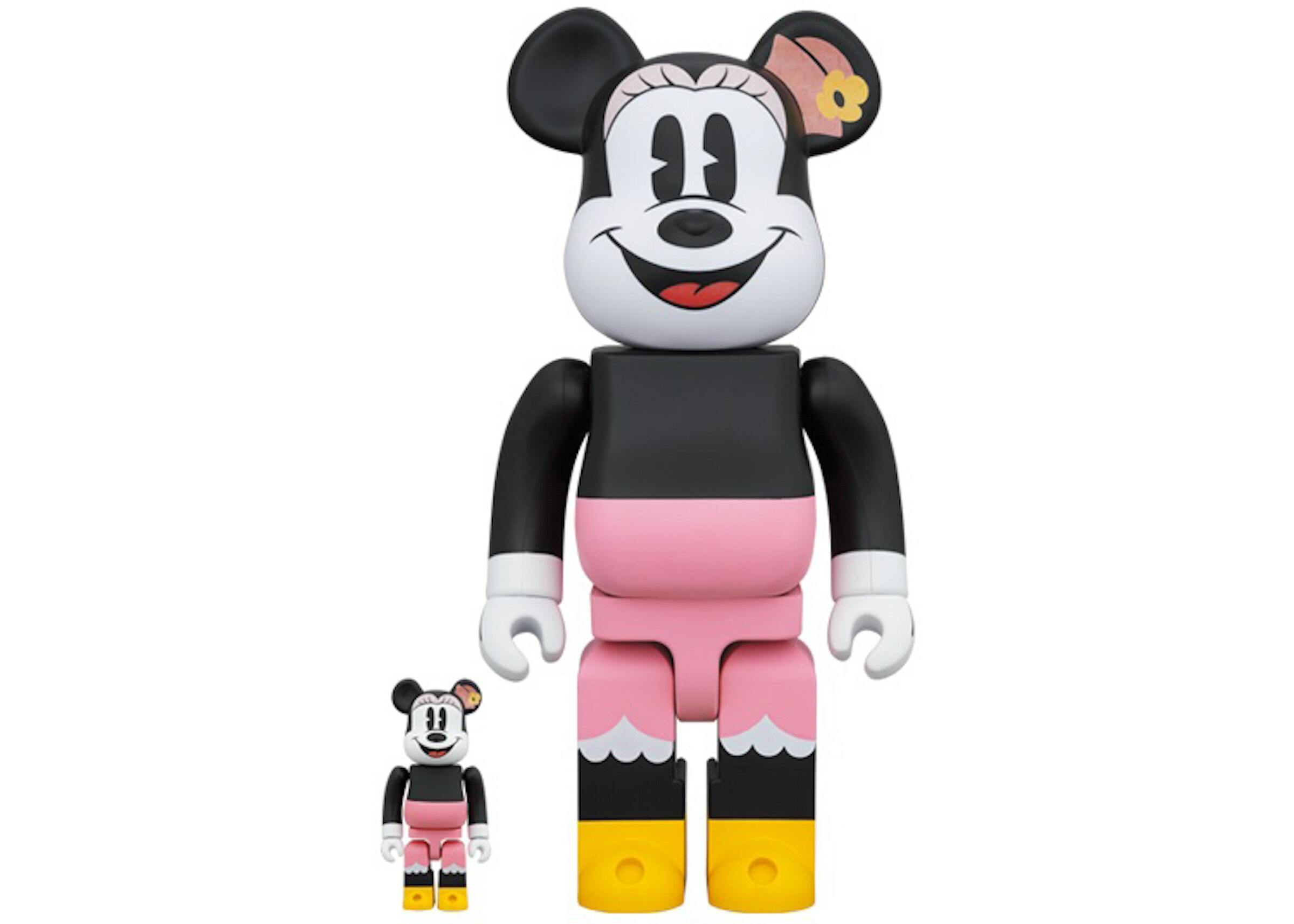 BE@RBRICK DISNEY BOX LUNCH MINNIE 100% & 400% SET