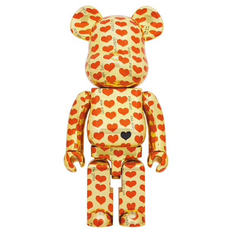 BE@RBRICK GOLD HEART 1000%