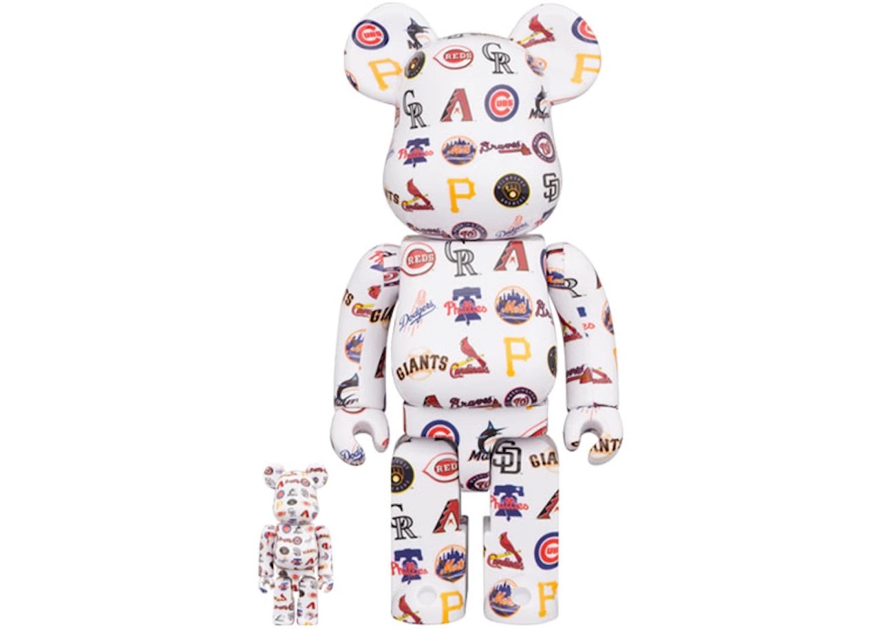 BE@RBRICK MLB NATIONAL LEAGUE 100% & 400% SET