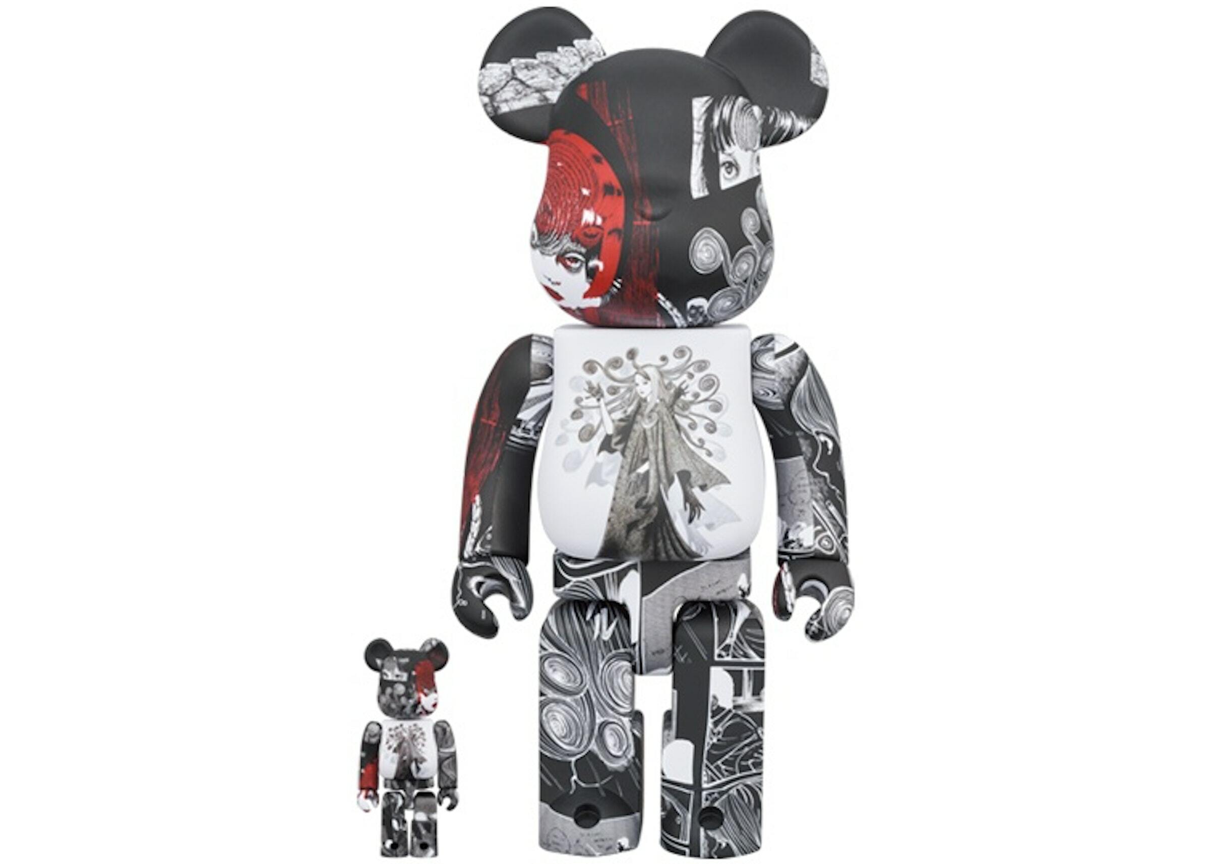 BE@RBRICK S'YTE X JUNJI ITO UZUMAKI 100% & 400% SET